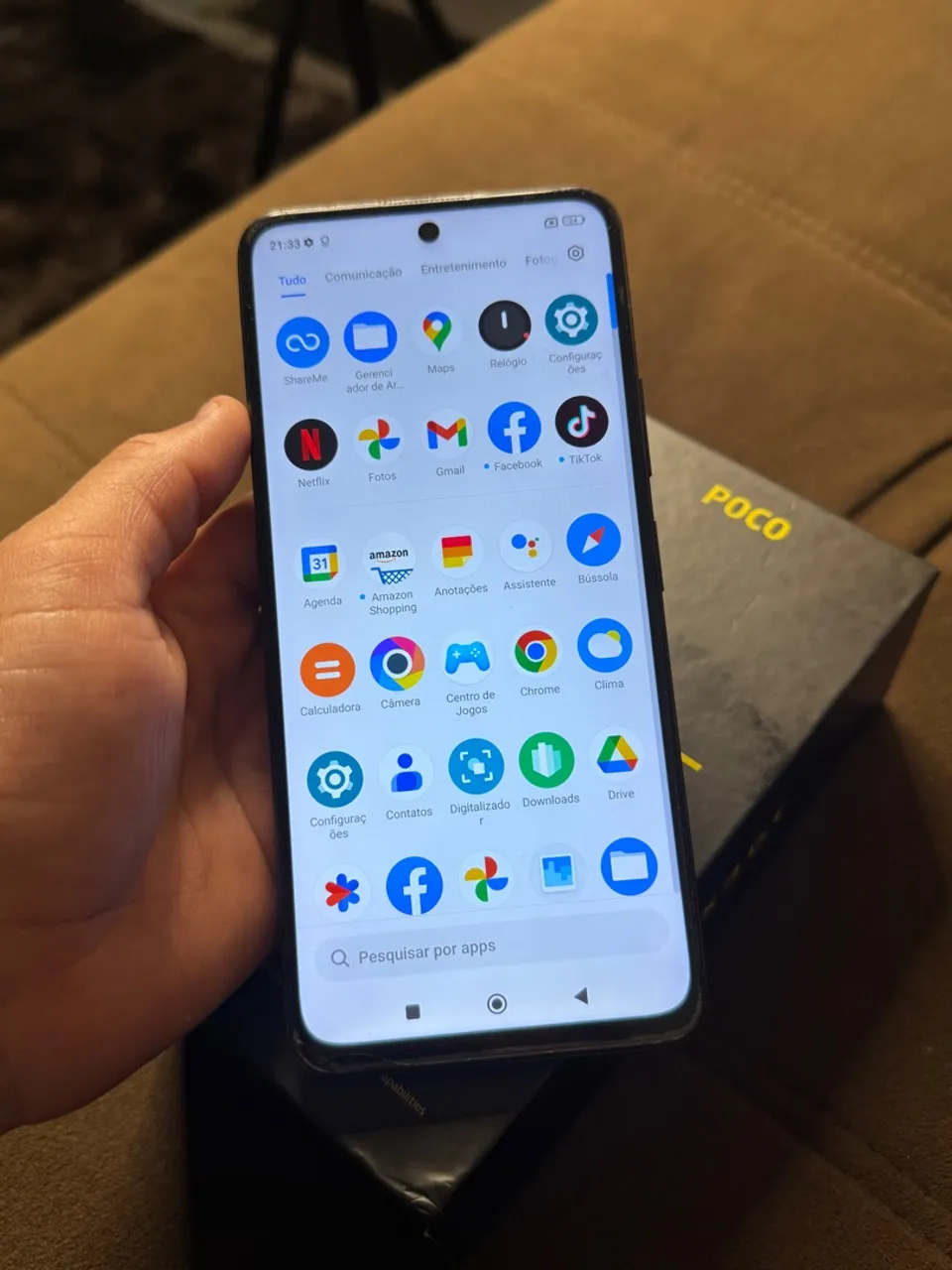 Vendo Poco X3 GT 256 gb de memória 13 gb de ram