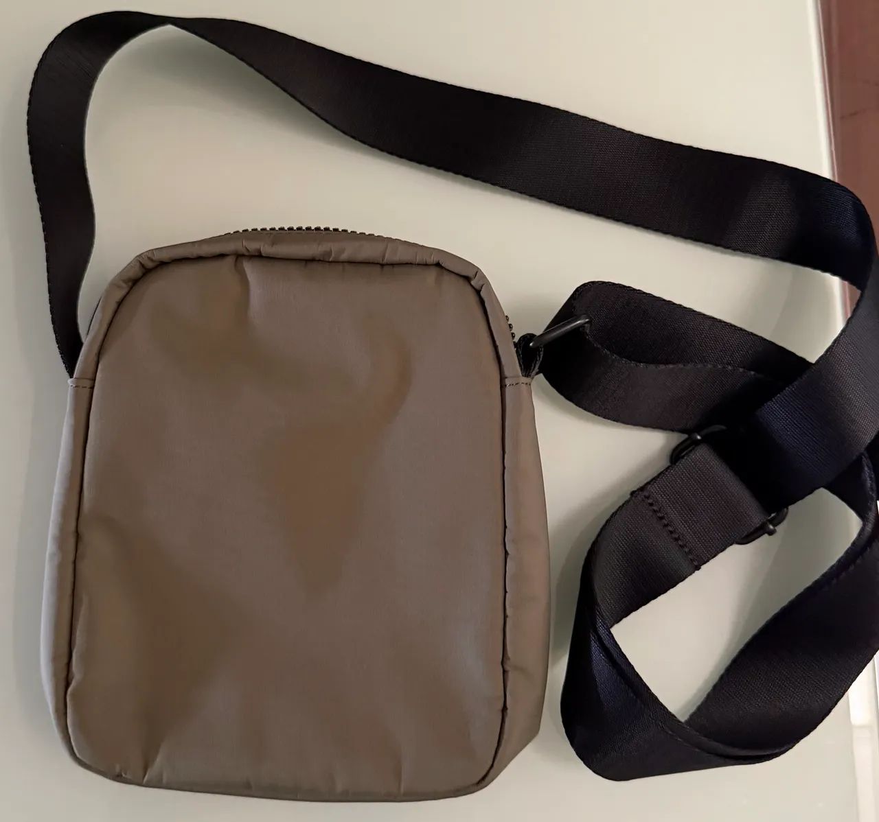 Bolsa Transversal Tommy Hilfiger Masculina Verde Oliva - Foto 3