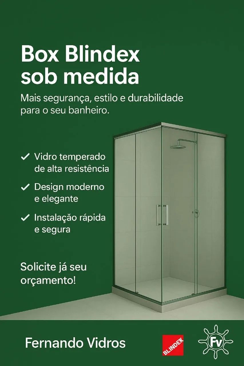 Box Blindex para Banheiro