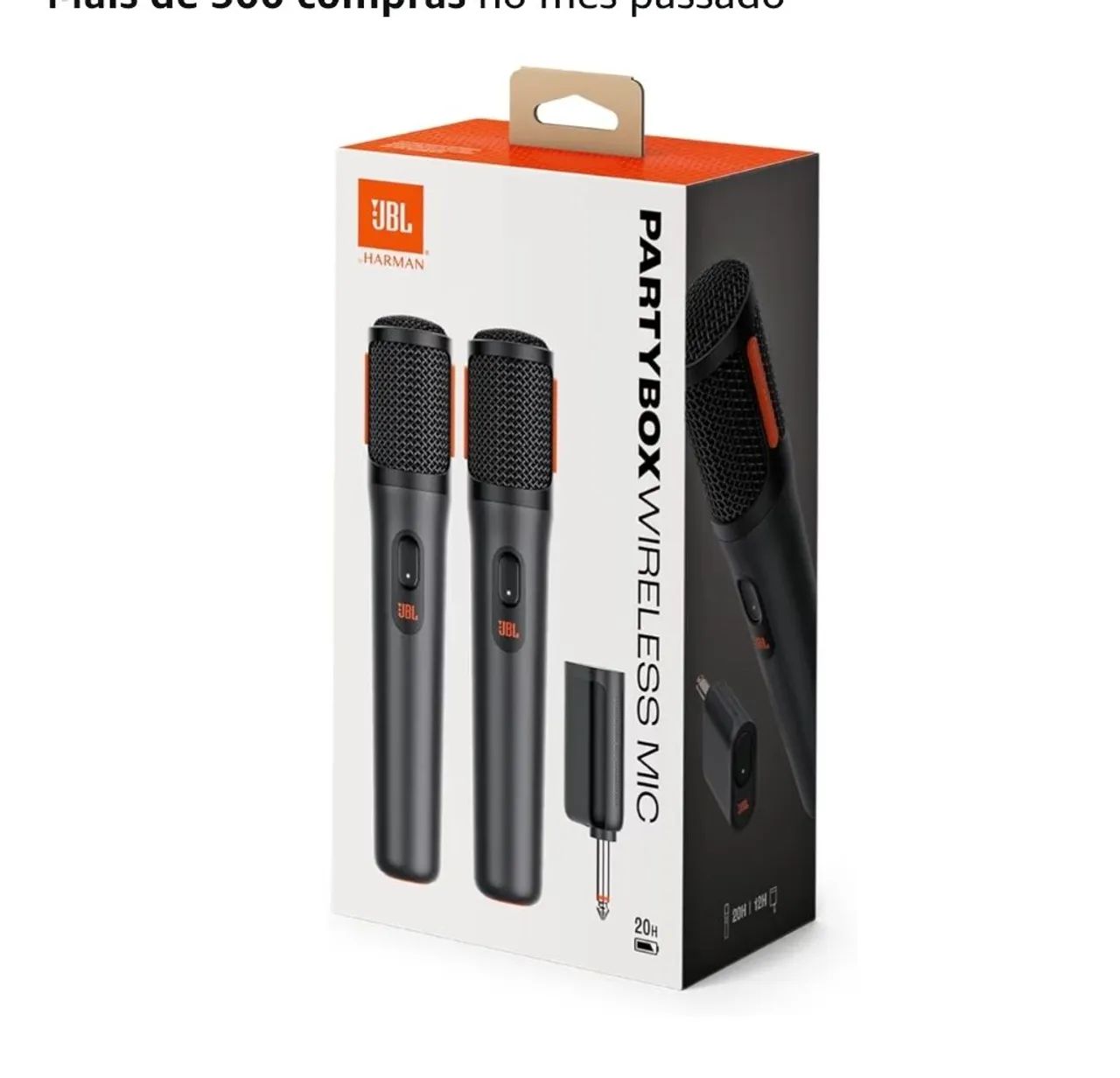 Kit Microfone Sem Fio JBL - Foto 3