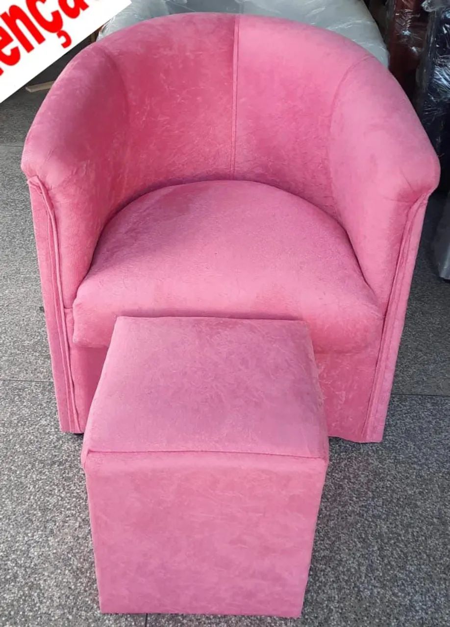 Poltrona+ Puff Combo Perfeito