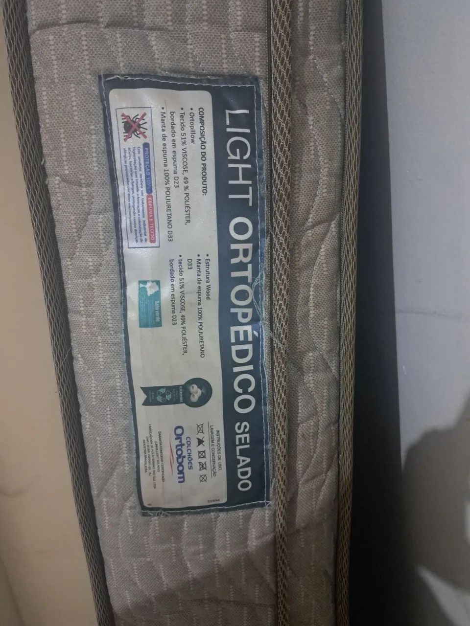 COLCHÃO ORTOBOM ORTOPÉDICO  - Foto 3