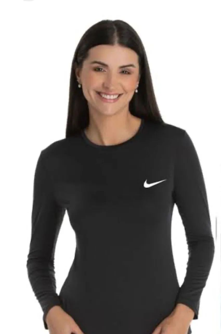 Camisa Térmica Uv Nike Manga Longa