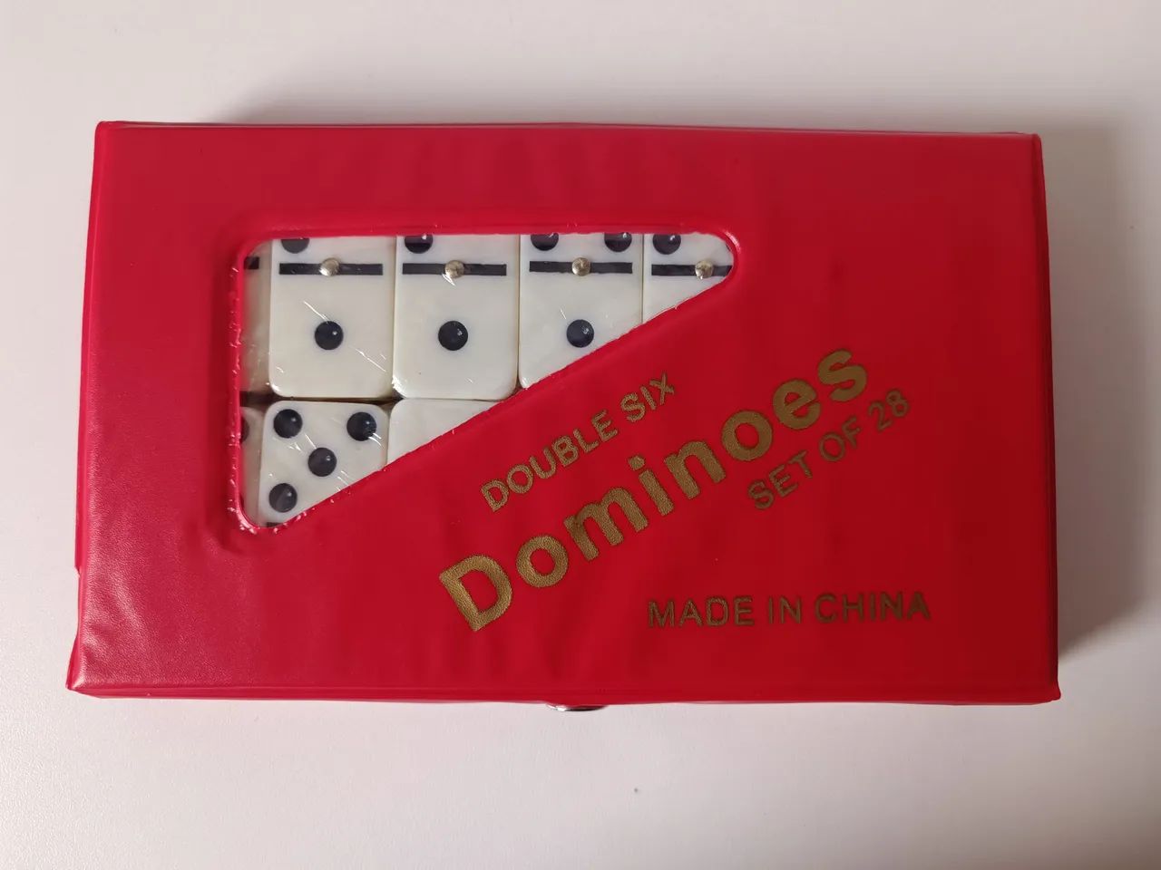 Dominó Double Six - Jogo de Tabuleiro Clássico