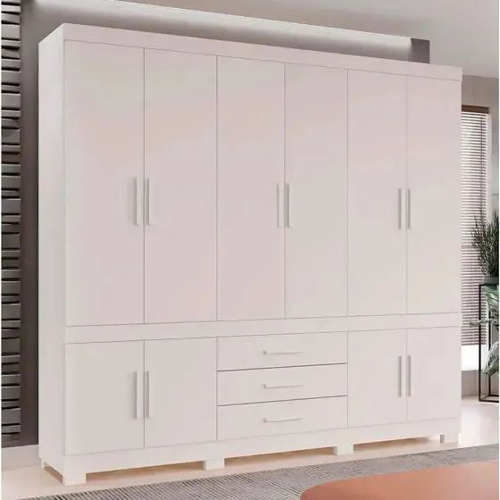 Guarda Roupa 10 Portas 3 Gavetas Novo entregamos