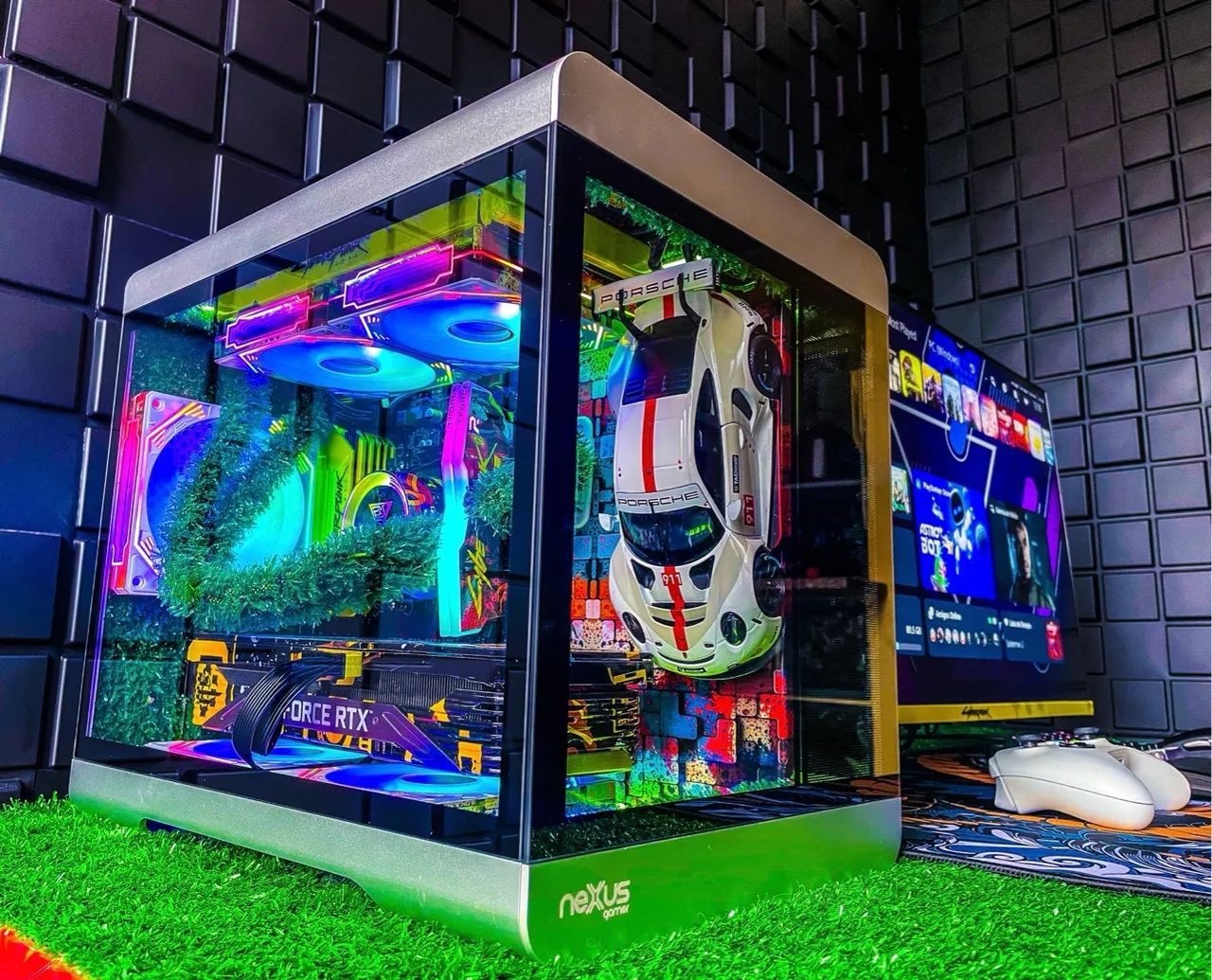 Pc gamer+monitor 4k+ps5 pc+jogos completo! 