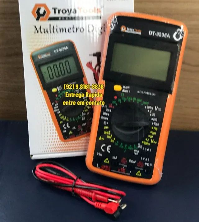Multimetro DIgital com Bip Sonoro  Tecnologia de Desligamento Automatico - Foto 3