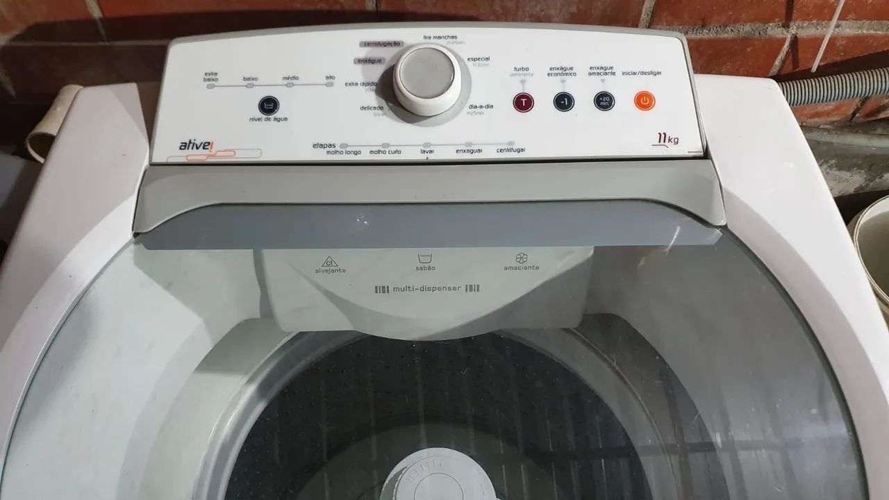 Máquina de Lavar Roupa 11kg Brastemp Ative!