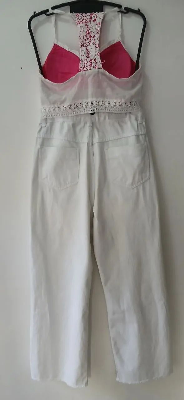 Calça branca 44 - Foto 2