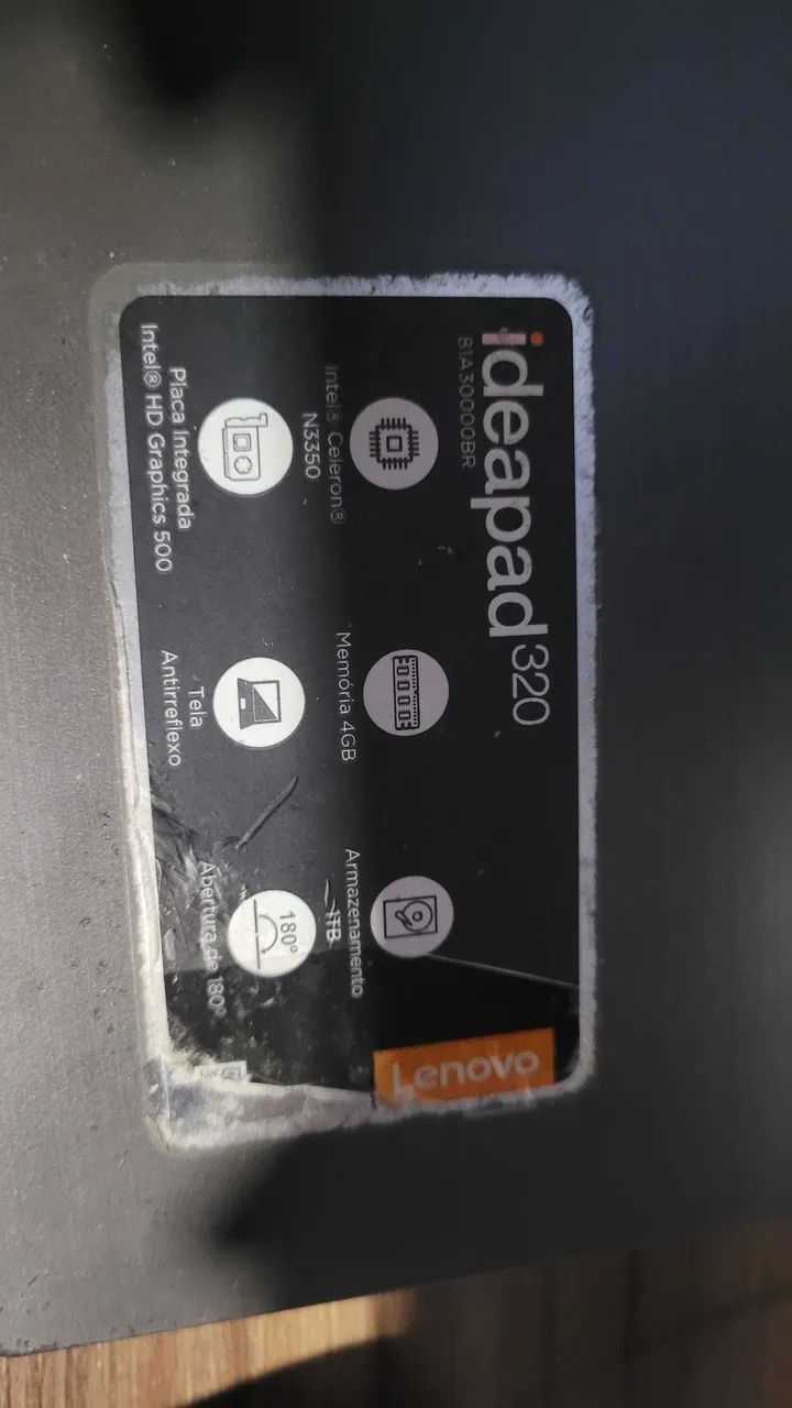 Notebook Lenovo Ideapad 320 - Foto 3