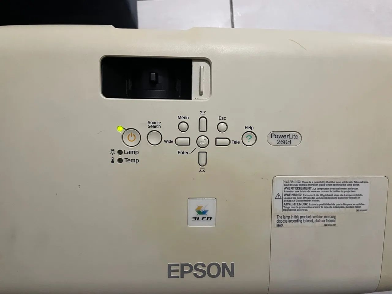 Projeto Epson powerlite 260d - Foto 4