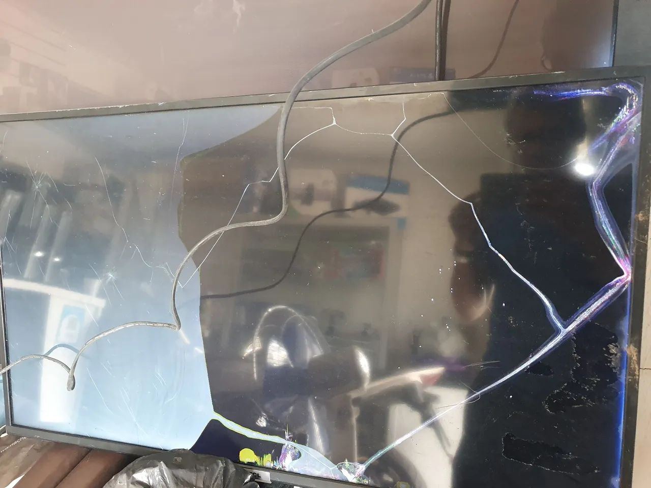 Smart tv com defeito  - Foto 2