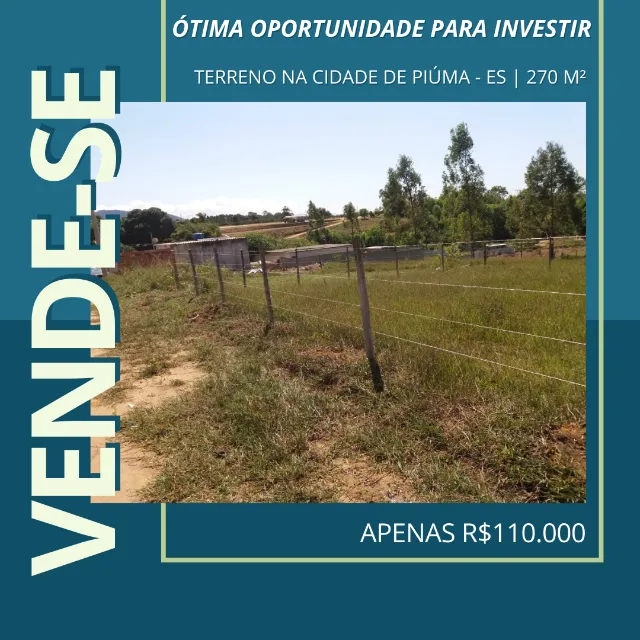 Terreno em Piúma - ES (270m²)
