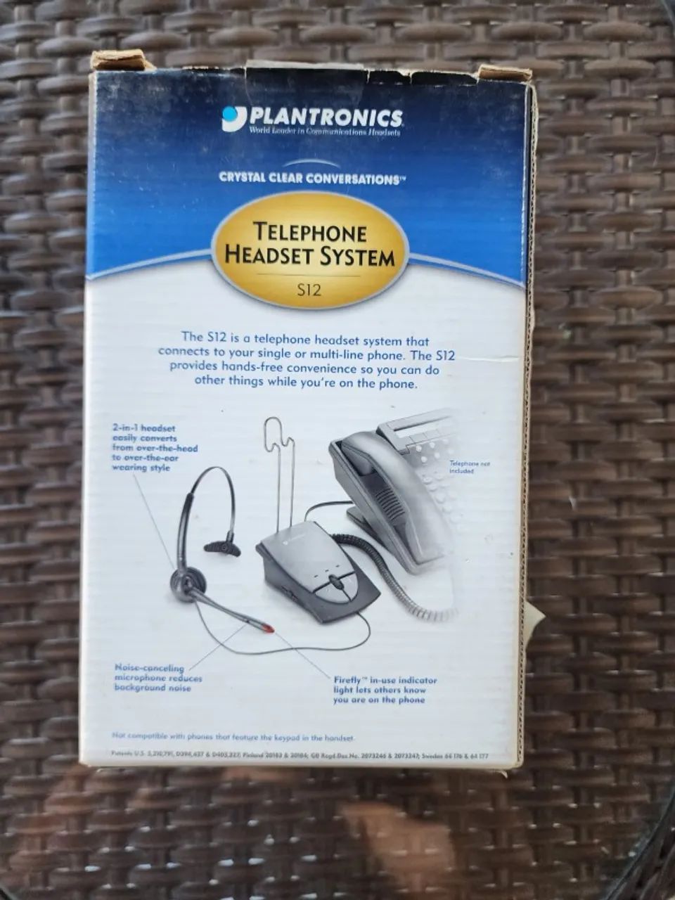 Telefone Headset SYSTEM S12 PLANTRONICS - Foto 5