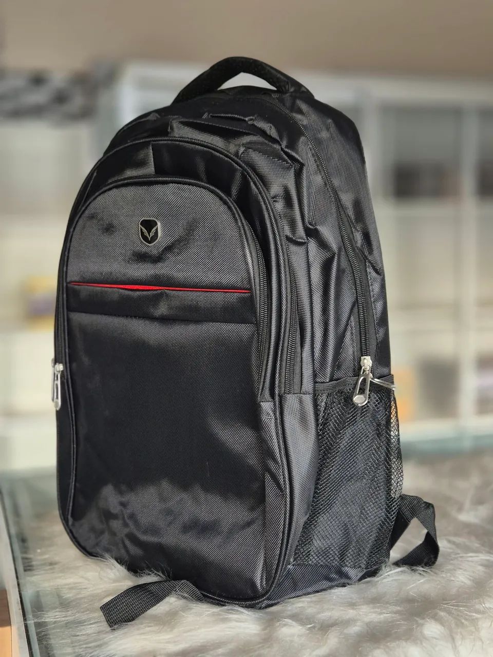 Mochila Preta - Nova - Foto 2