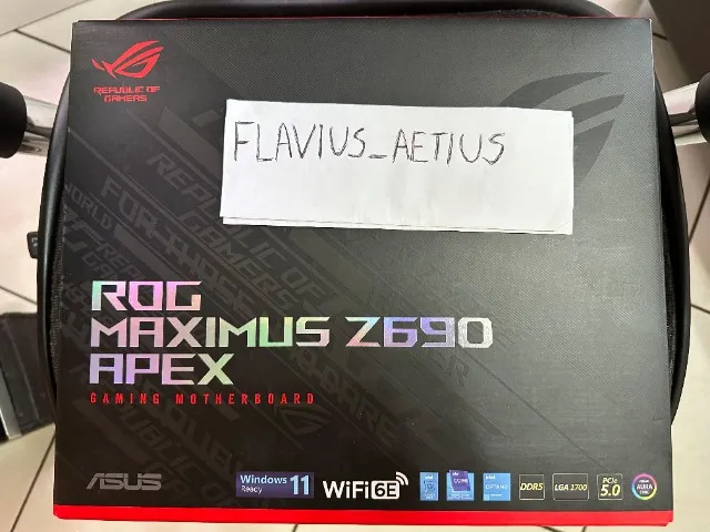 Placa Mãe Asus Rog Maximus Z690 Apex Lga1700 12a/13a/14a Geração Intel