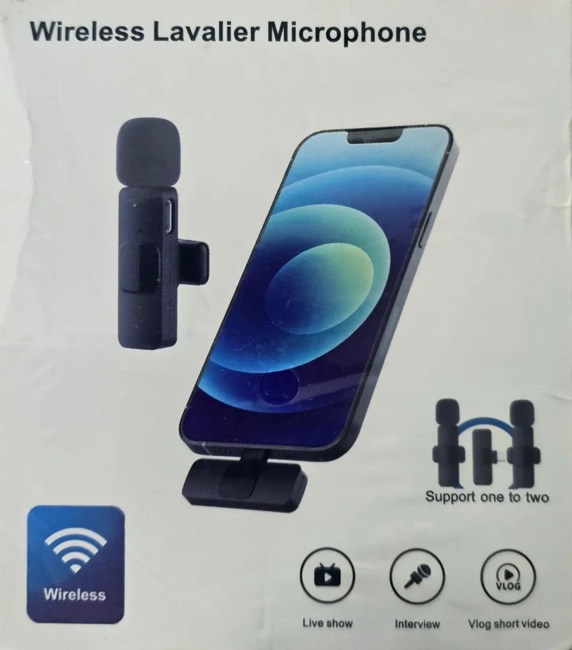 Microfone Lapela Wireless para Celular - Qualidade Profissional! - Foto 2