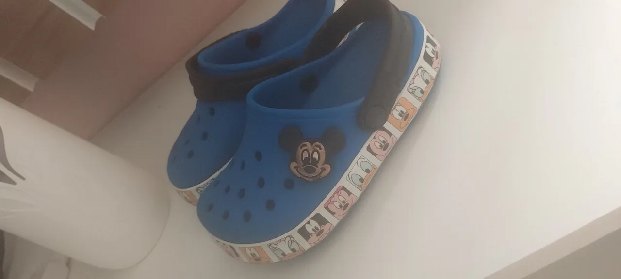 Crocs Mickey Mouse Infantil original tamanho C9