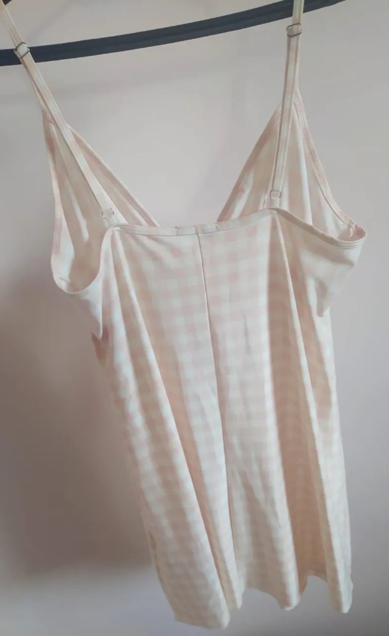 Camisola feminina xadrez Riachuelo - Foto 2