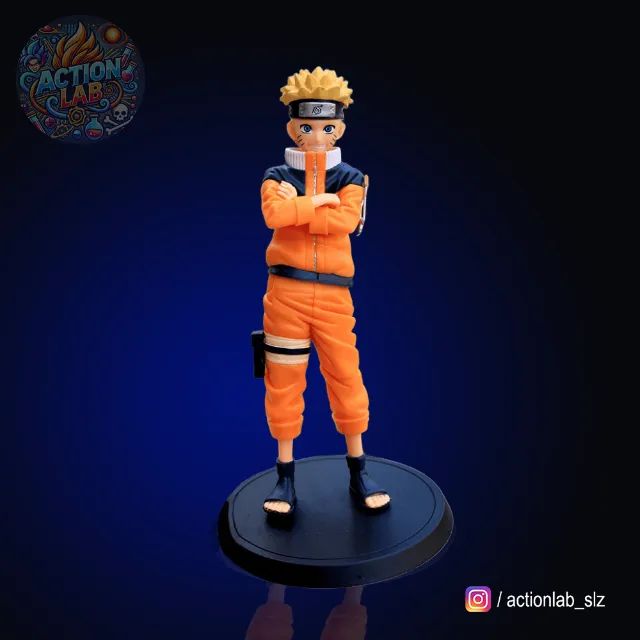 Action Figure Naruto Uzumaki Clássico 25 cm - Naruto - Foto 2