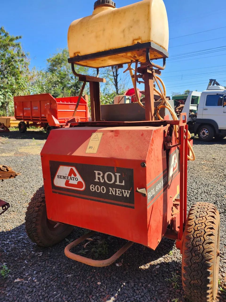 Conjunto de Fenação bola redondo pequeno AGROFORN E SEMEATO ROL600 NEW - Foto 3