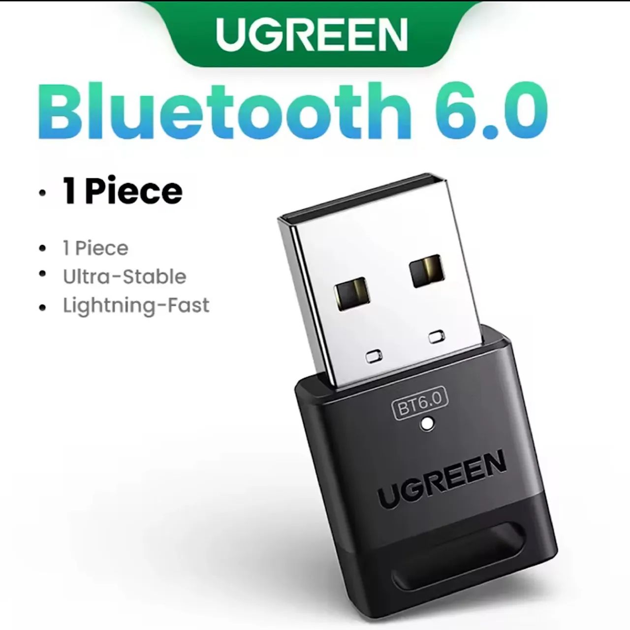 Bluetooth Ugreen 6.0 Computador Pc Windows Notebook. Sem Fio. Adaptador Usb