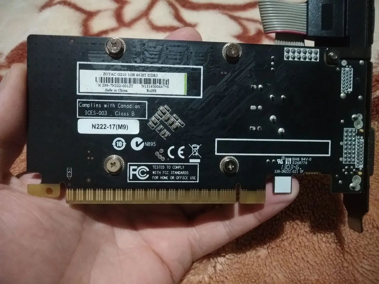 Placa de Vídeo geforce 1GB G210 - Foto 2