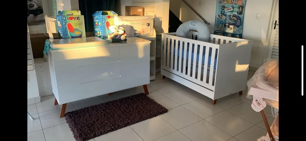 Vendo conjunto Berço e Cômoda