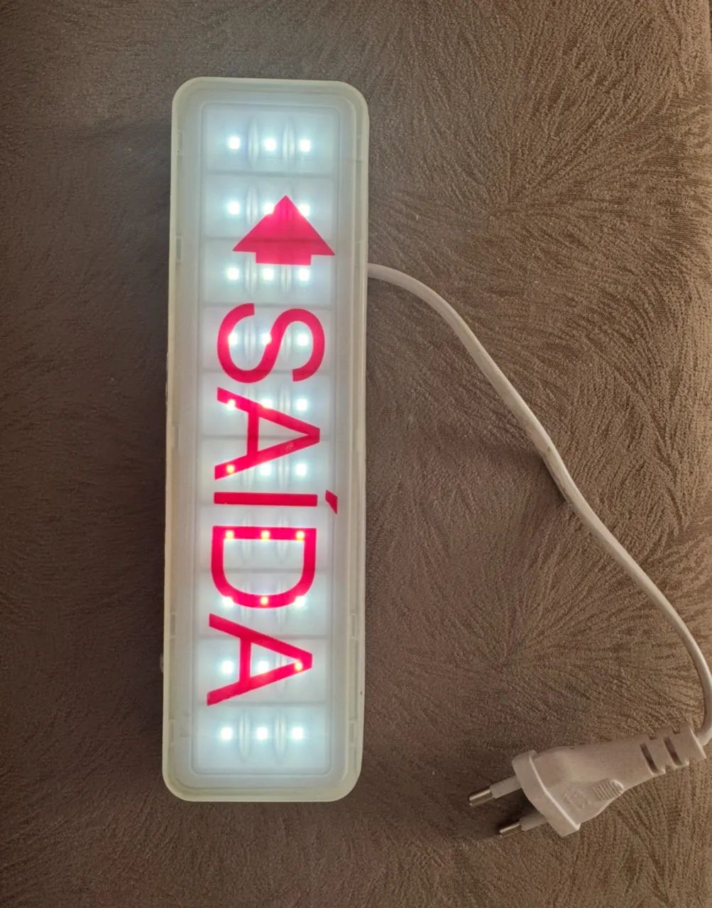 Luminária de Emergência SAÍDA  - Foto 2