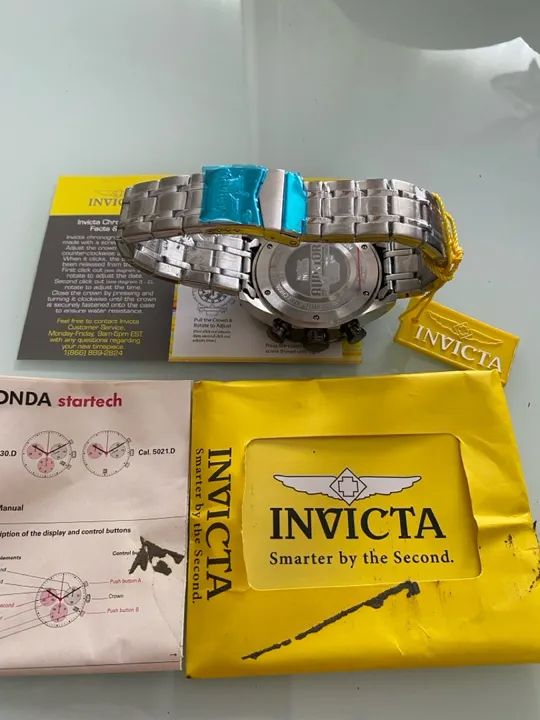  Relógio invicta original zerado série especial aviator - Foto 4