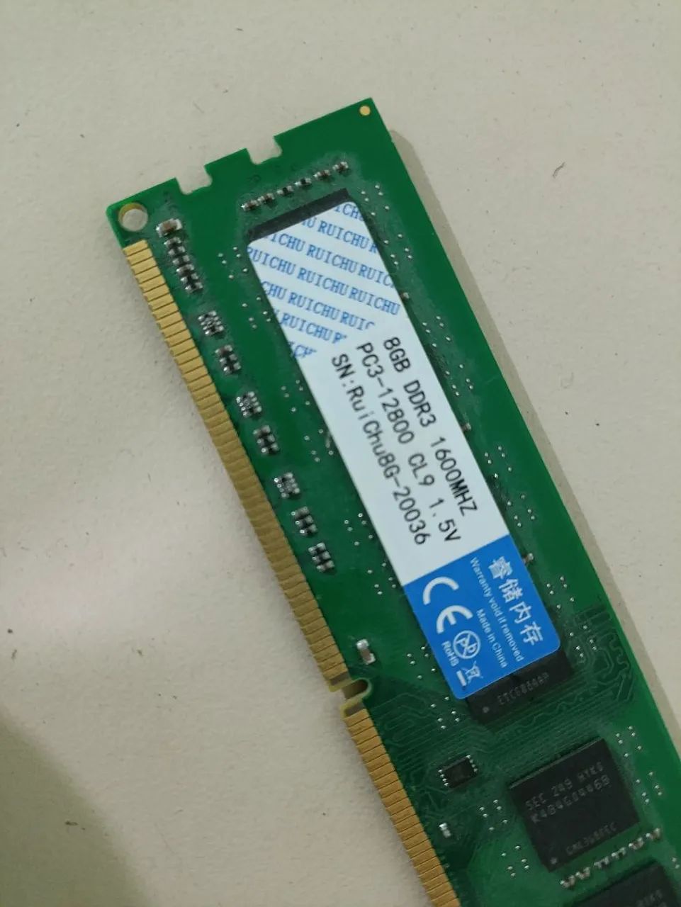 8GB DDR3 memory for AMD desktop does not work on Intel64374419152514121