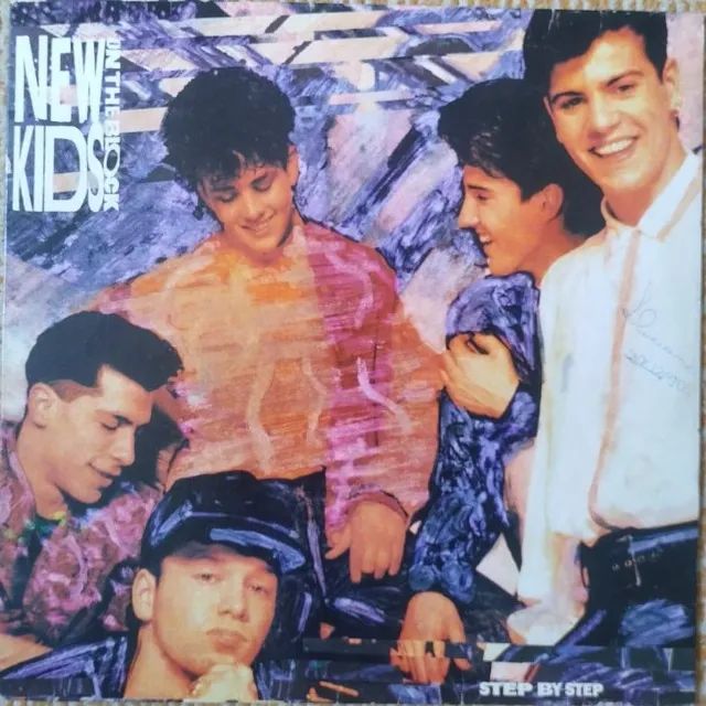LP New Kids On The Block - STEP BY STEP (1990)