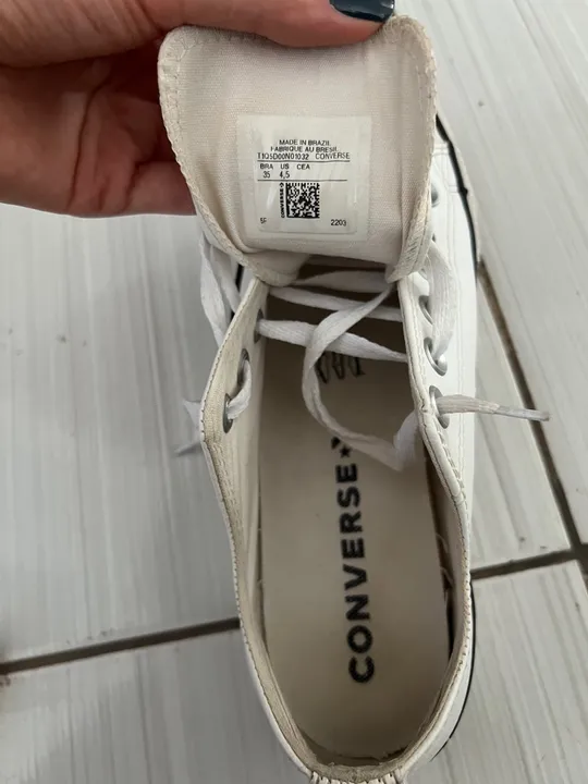 ORIGINAL - Tênis Converse All Star Chuck Taylor Plataforma Feminino