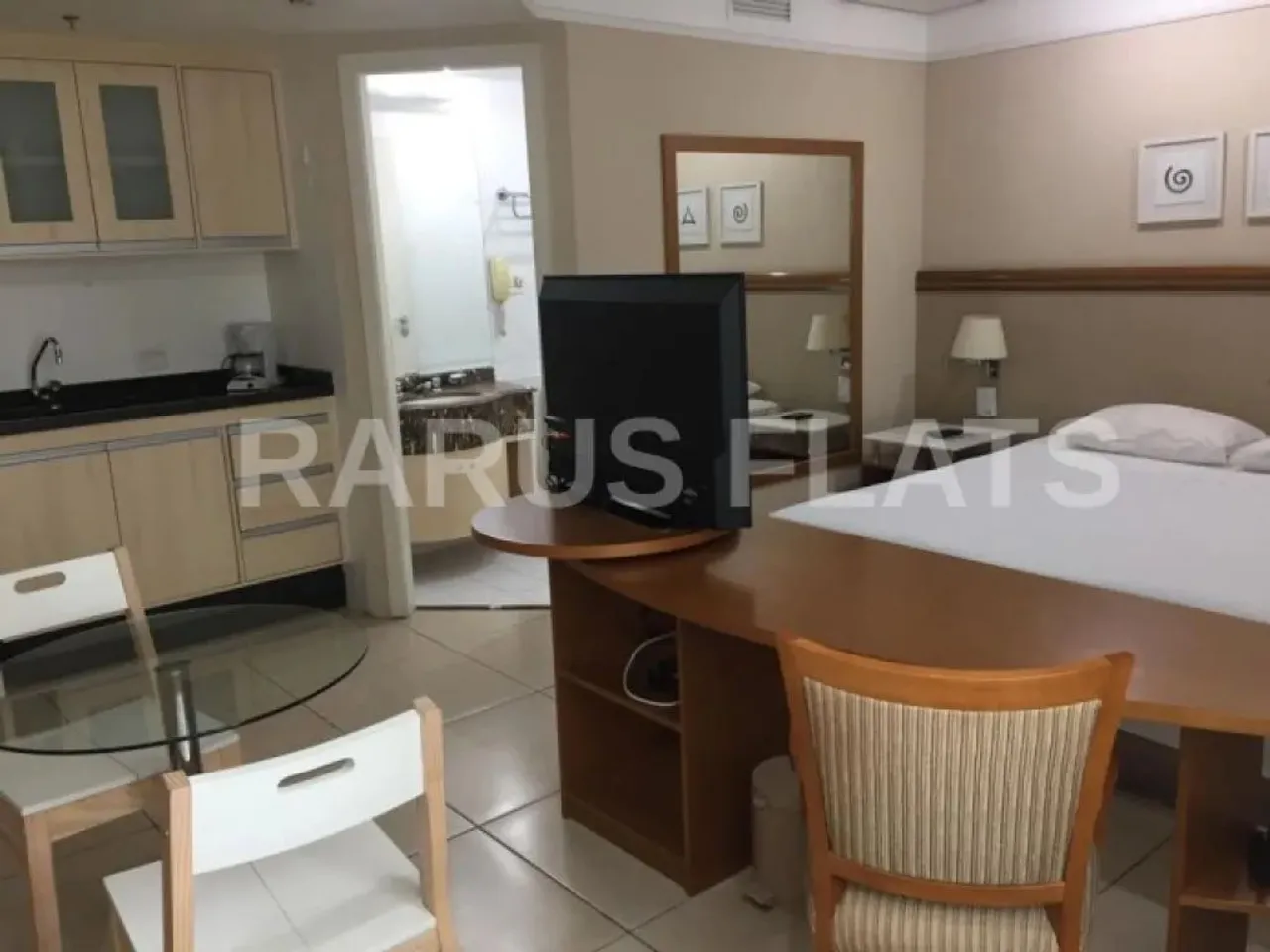 Rarus Flats - Flat para locação - Edifício ITC- Radisson