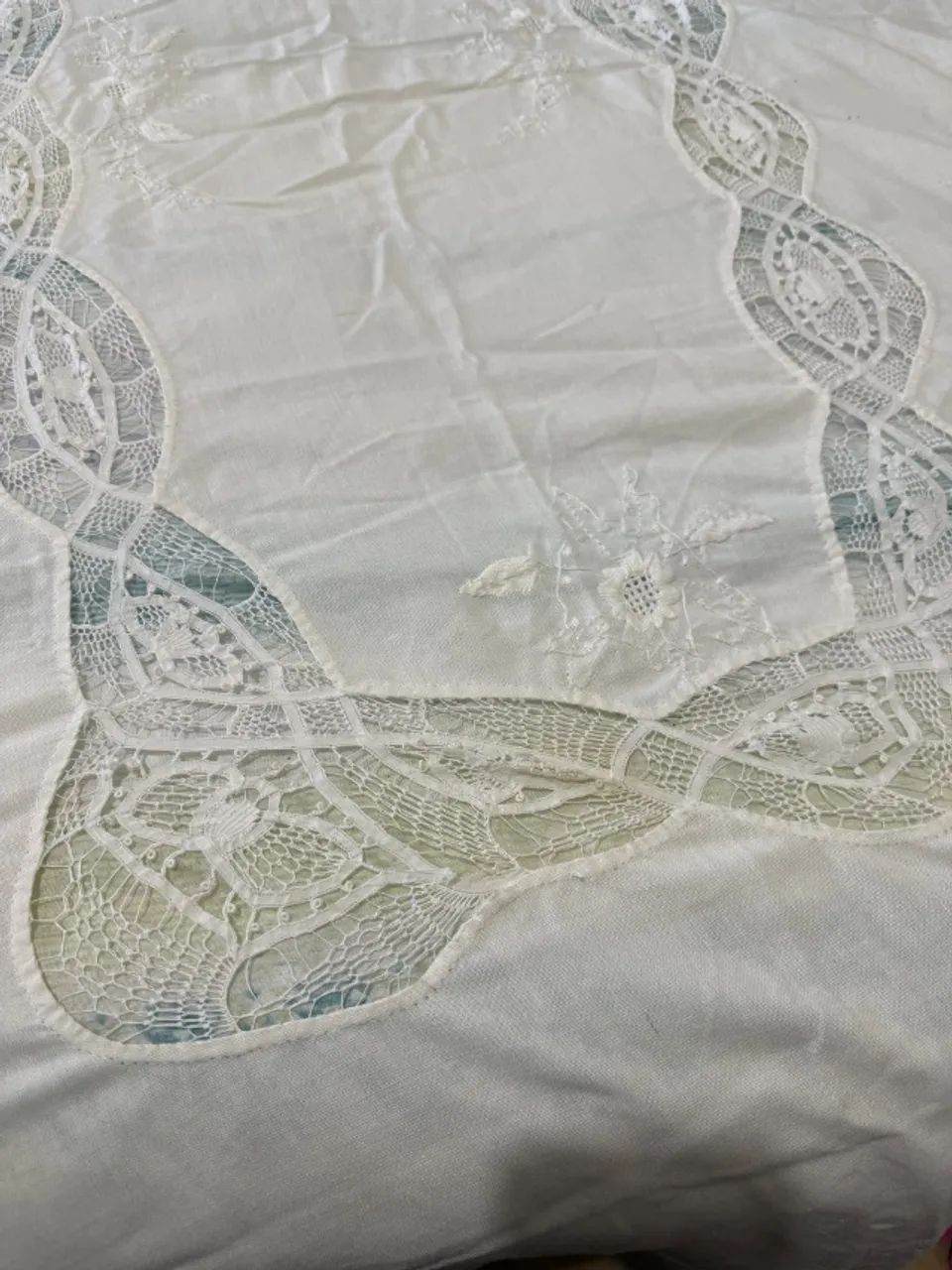Toalha de mesa rendada  - Foto 4