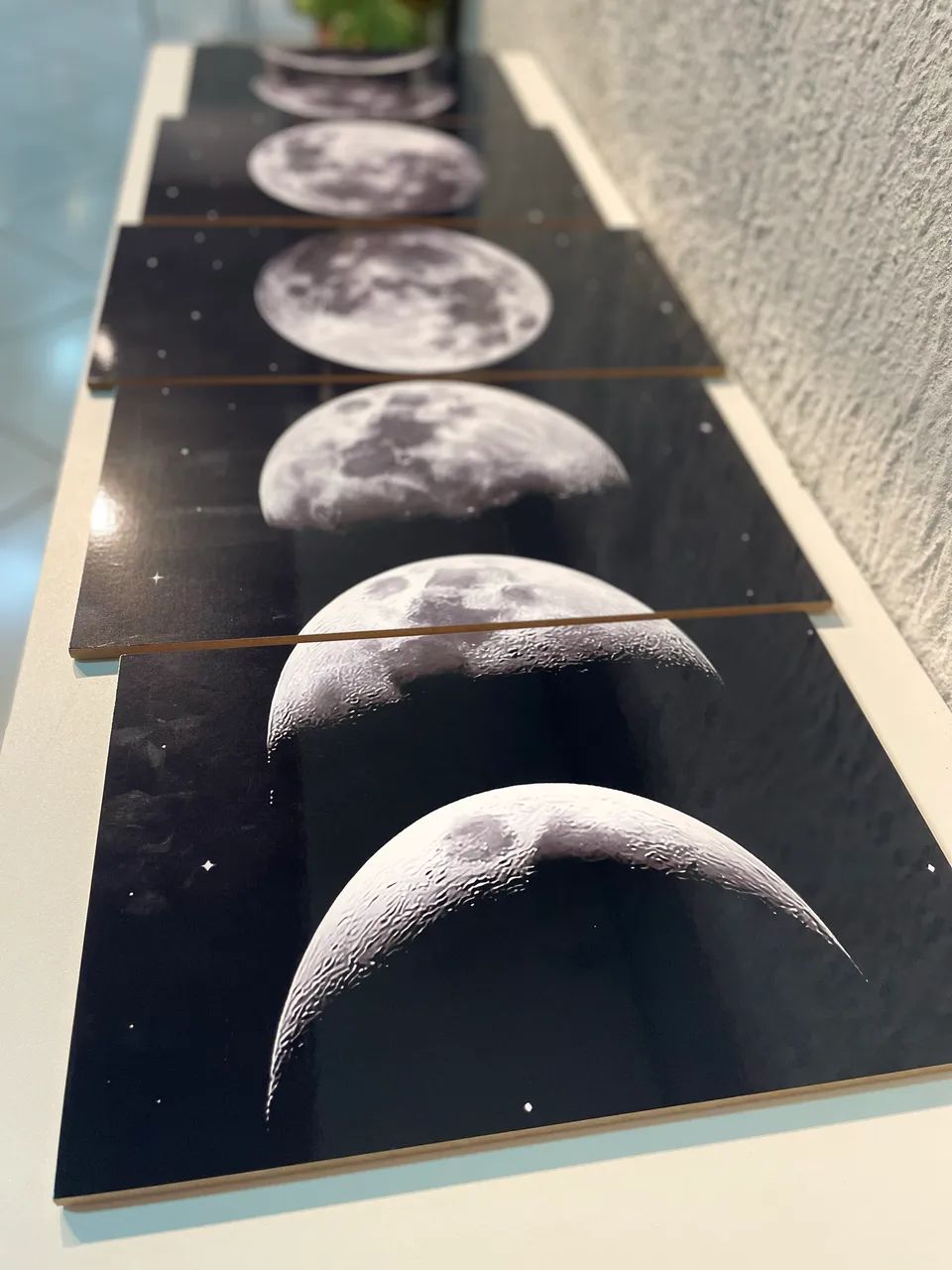 Mosaico fases da lua  - Foto 2