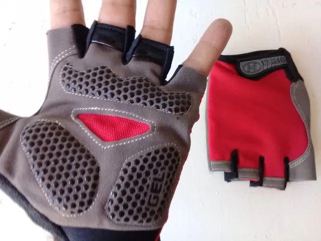 Luva ciclista em gel  - Foto 3