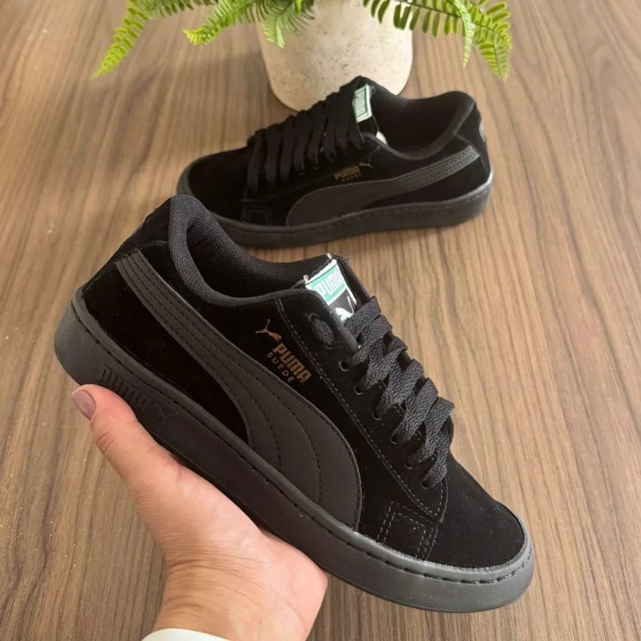 Tênis Puma Suede Clássico - Preto