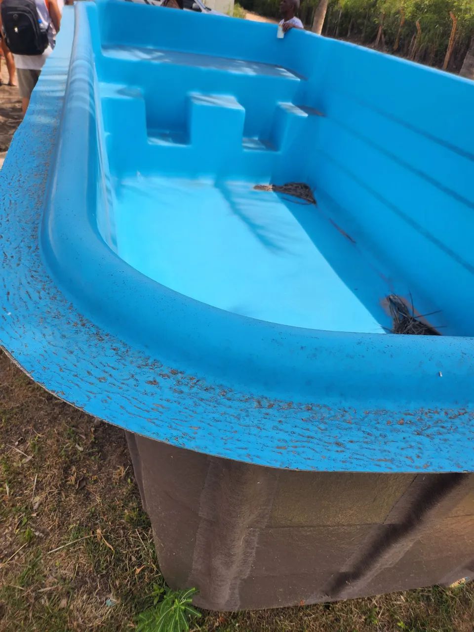 Piscina de fibra azul - Foto 2