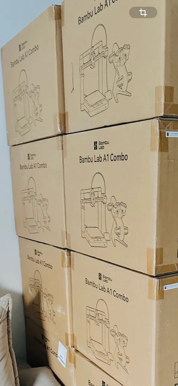 BambuLab A1 Combo ( AMS ) lacrada + NF e 1 ano de garantia!