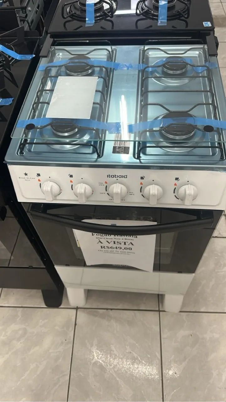 Fogão 4 bocas Itatiaia acendimento manual NOVO