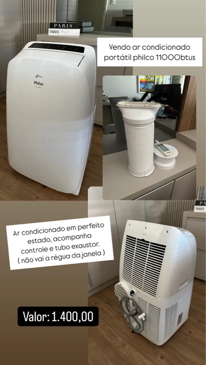 Ar Condicionado Portátil Philco