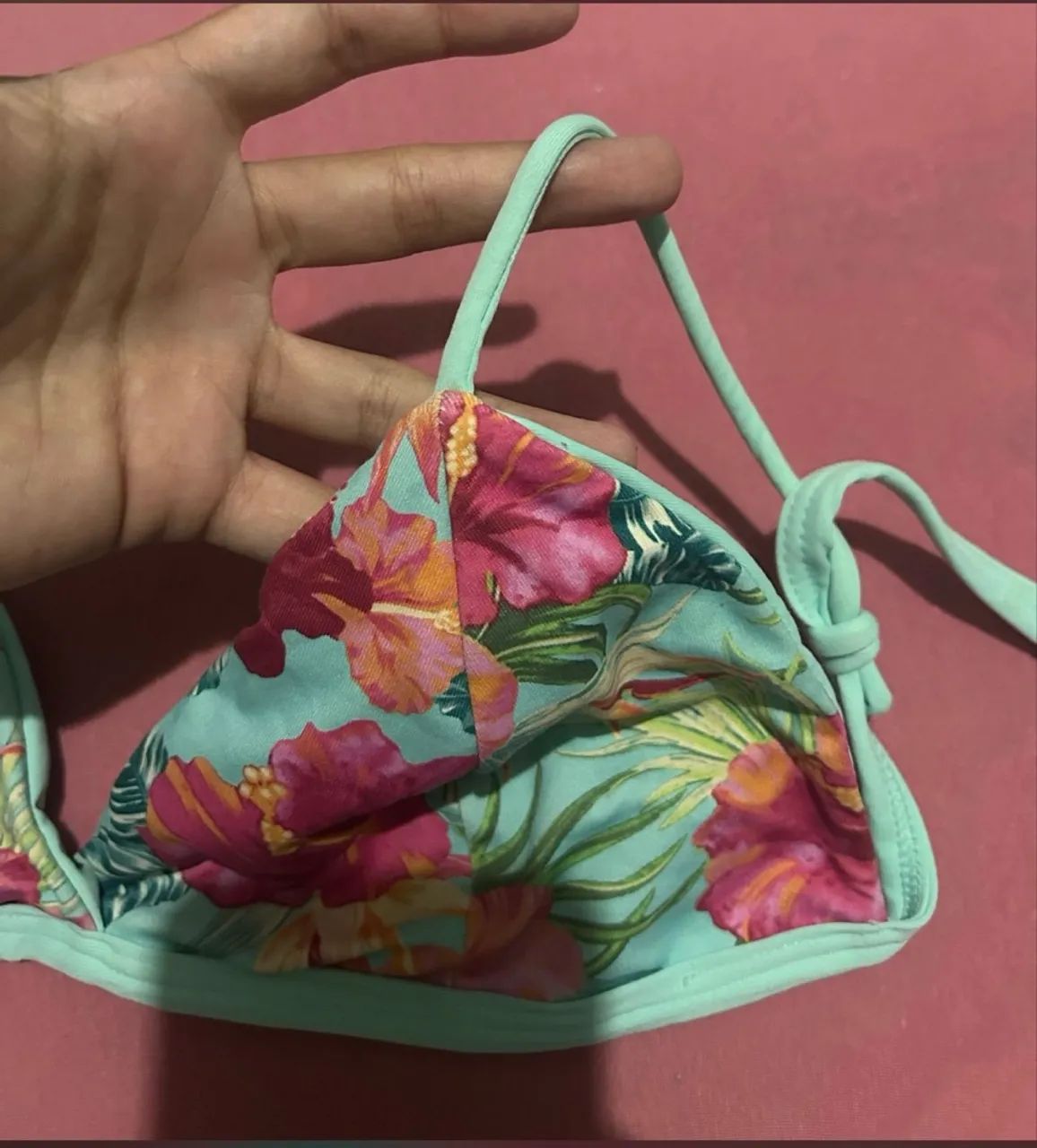 Biquíni Floral estampado dupla face - Foto 2