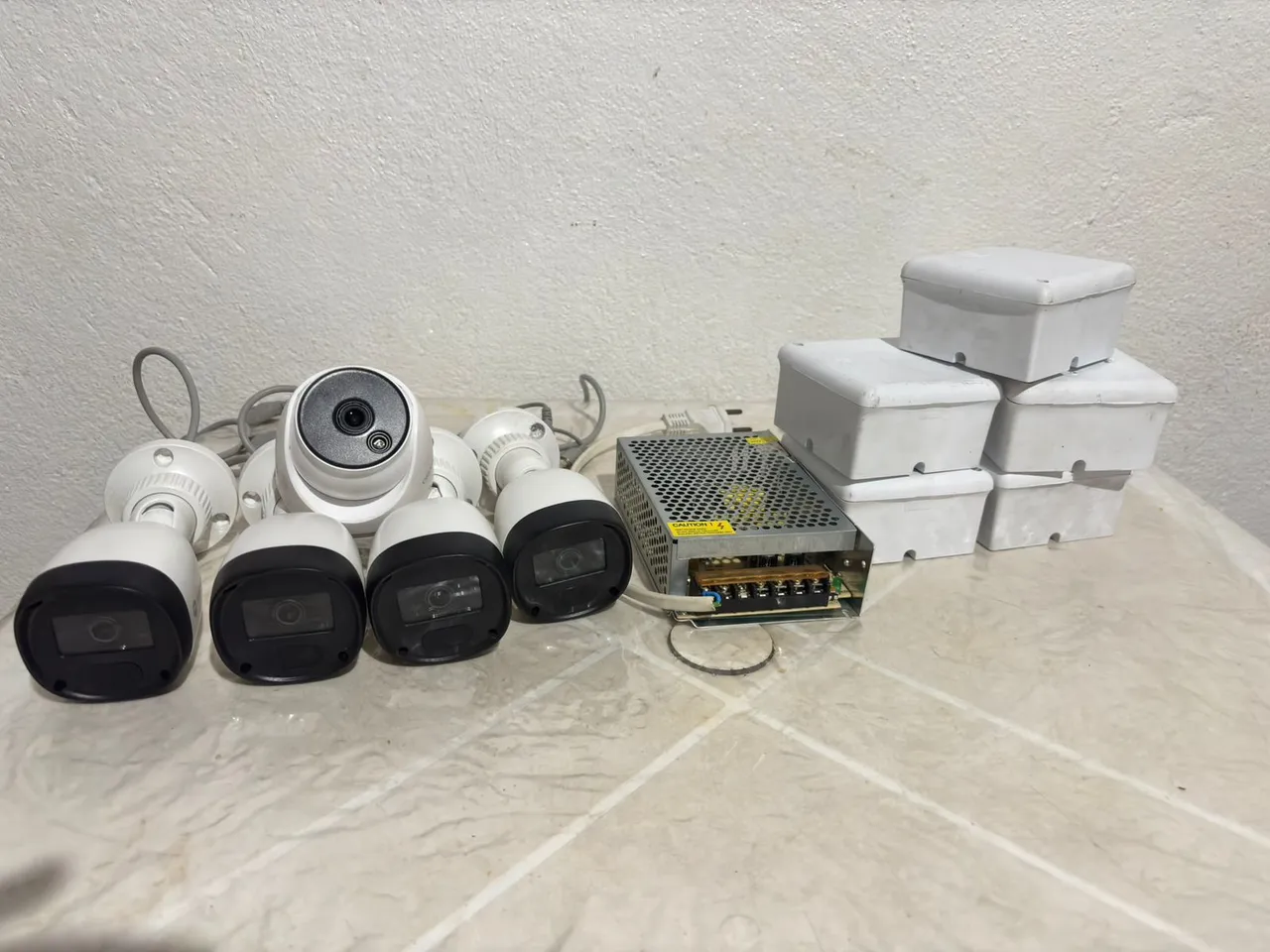 Kit Câmeras de Segurança com 5 Câmeras