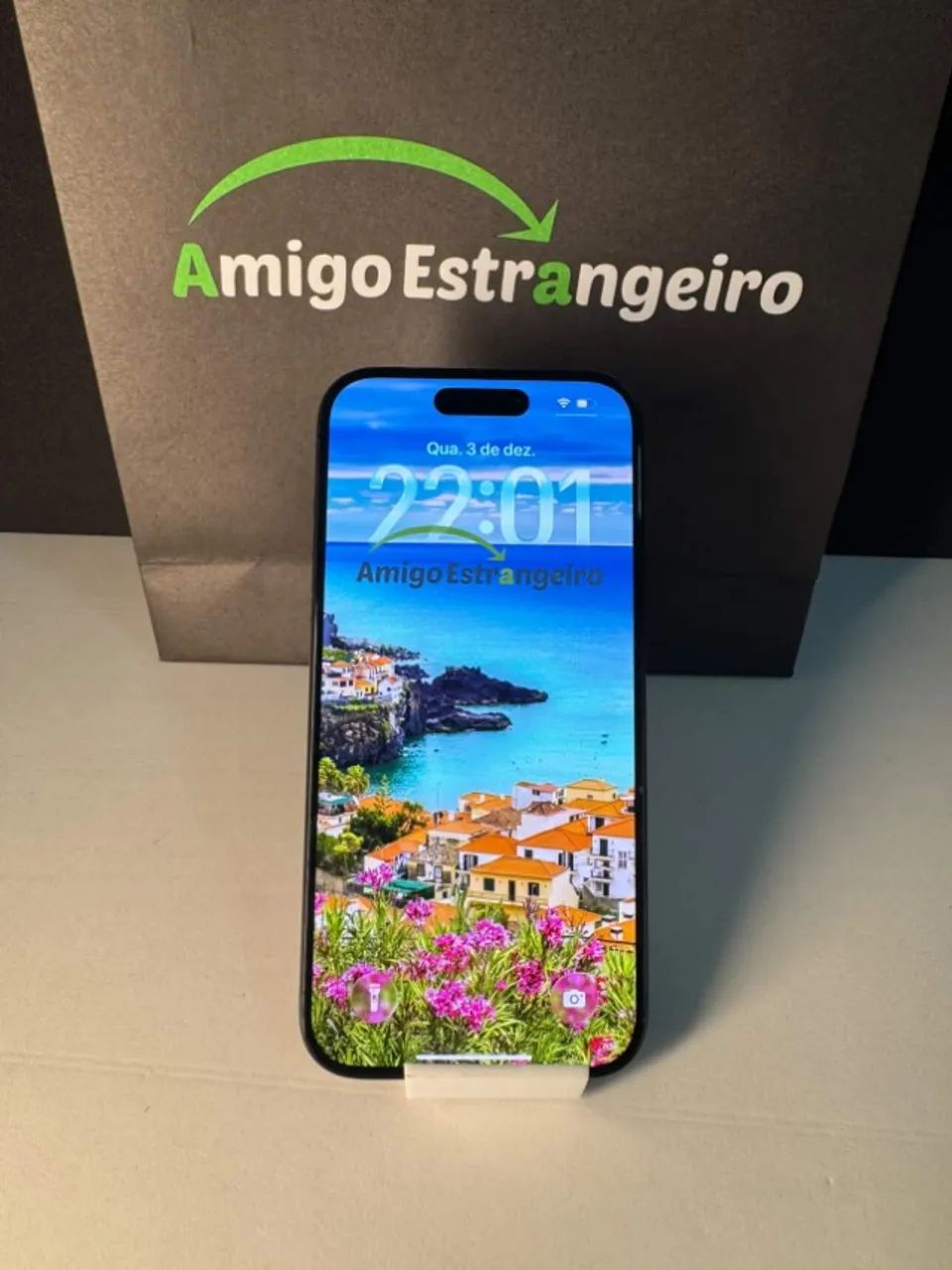 iPhone 15 Pro - 128GB | Azul | Bateria 100% - Celulares e