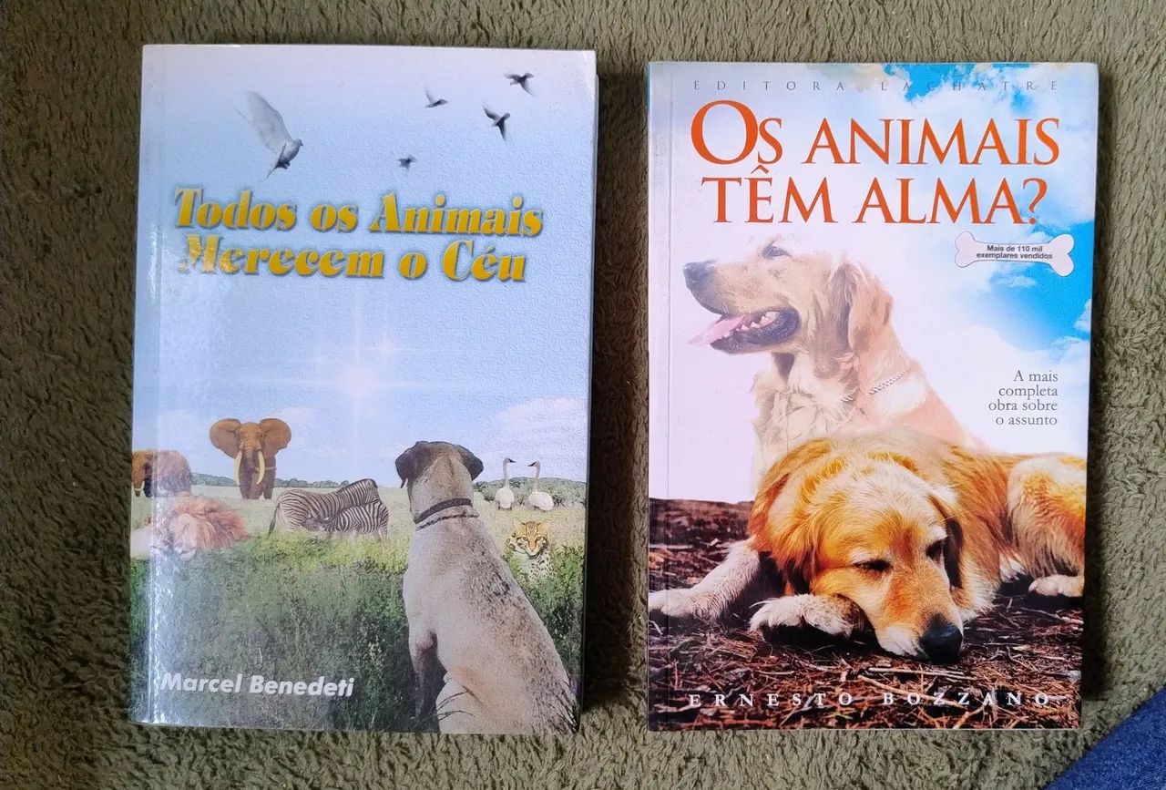 Livros espíritas, Todos os Animais Merecem o Céu e Os Animais tem Alma?