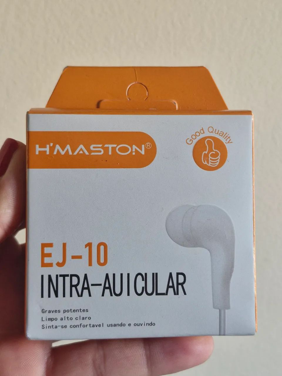 Fone de ouvido intra-auricular H'MASTON EJ-10