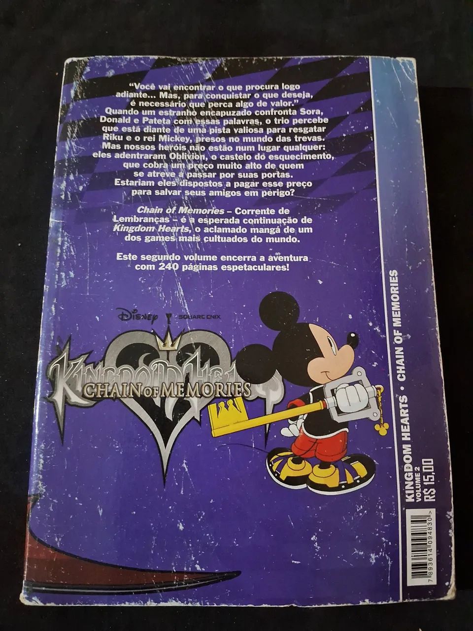 Mangá Kingdom Hearts Chain of Memories Volume 2 - Foto 3