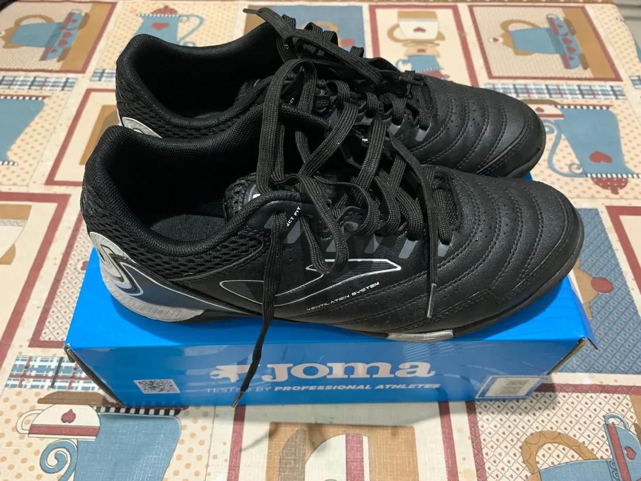 Chuteiras Joma society - Tamanho 39 - semi nova - Foto 3