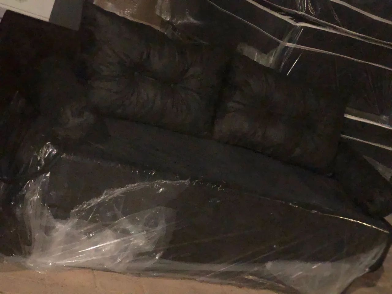 Sofa cama 2 almofadões de fábrica  - Foto 3